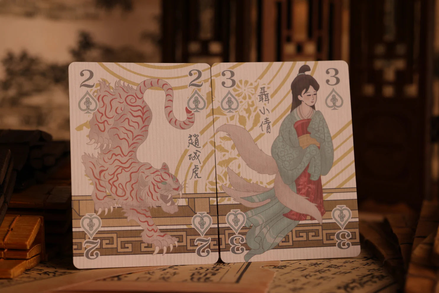 Strange Tales From A Chinese Studio Playing Cards - Hupo Standard Edition