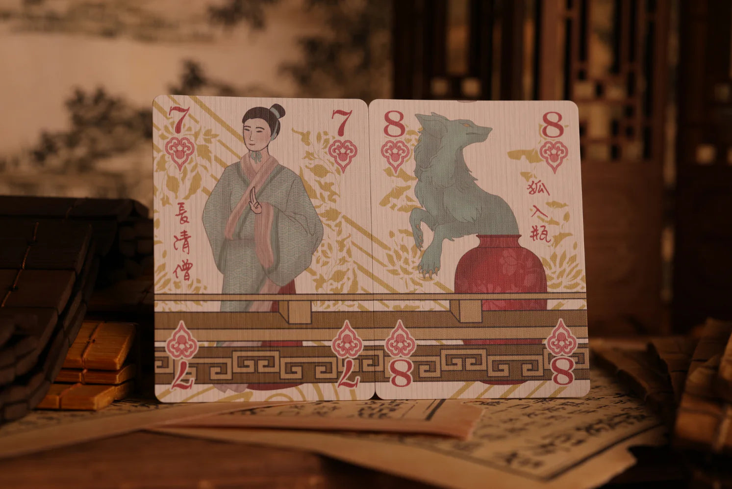 Strange Tales From A Chinese Studio Playing Cards - Hupo Standard Edition