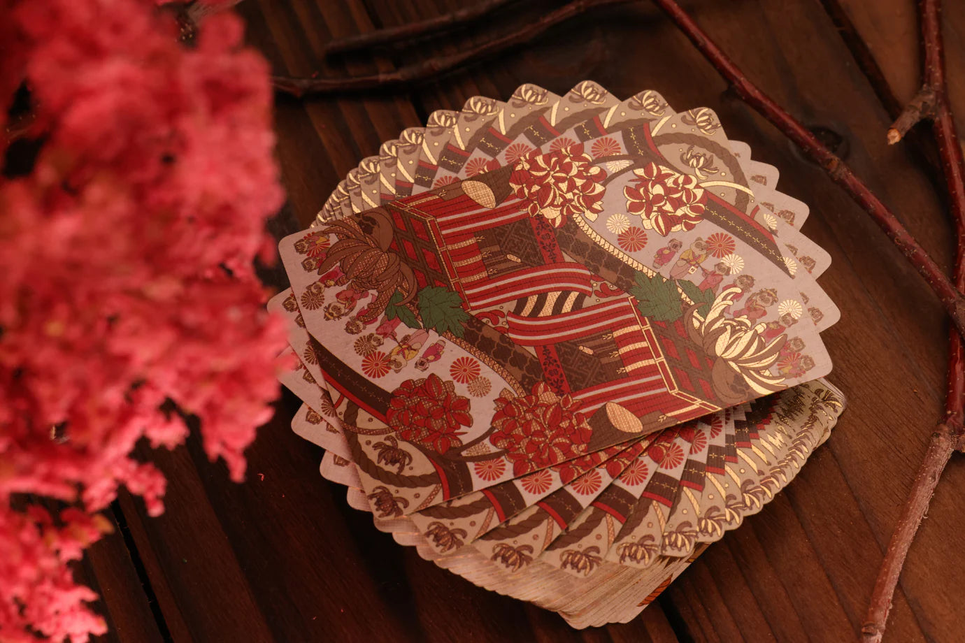 Tanuki Yukaku Playing Cards | Half Brick Set