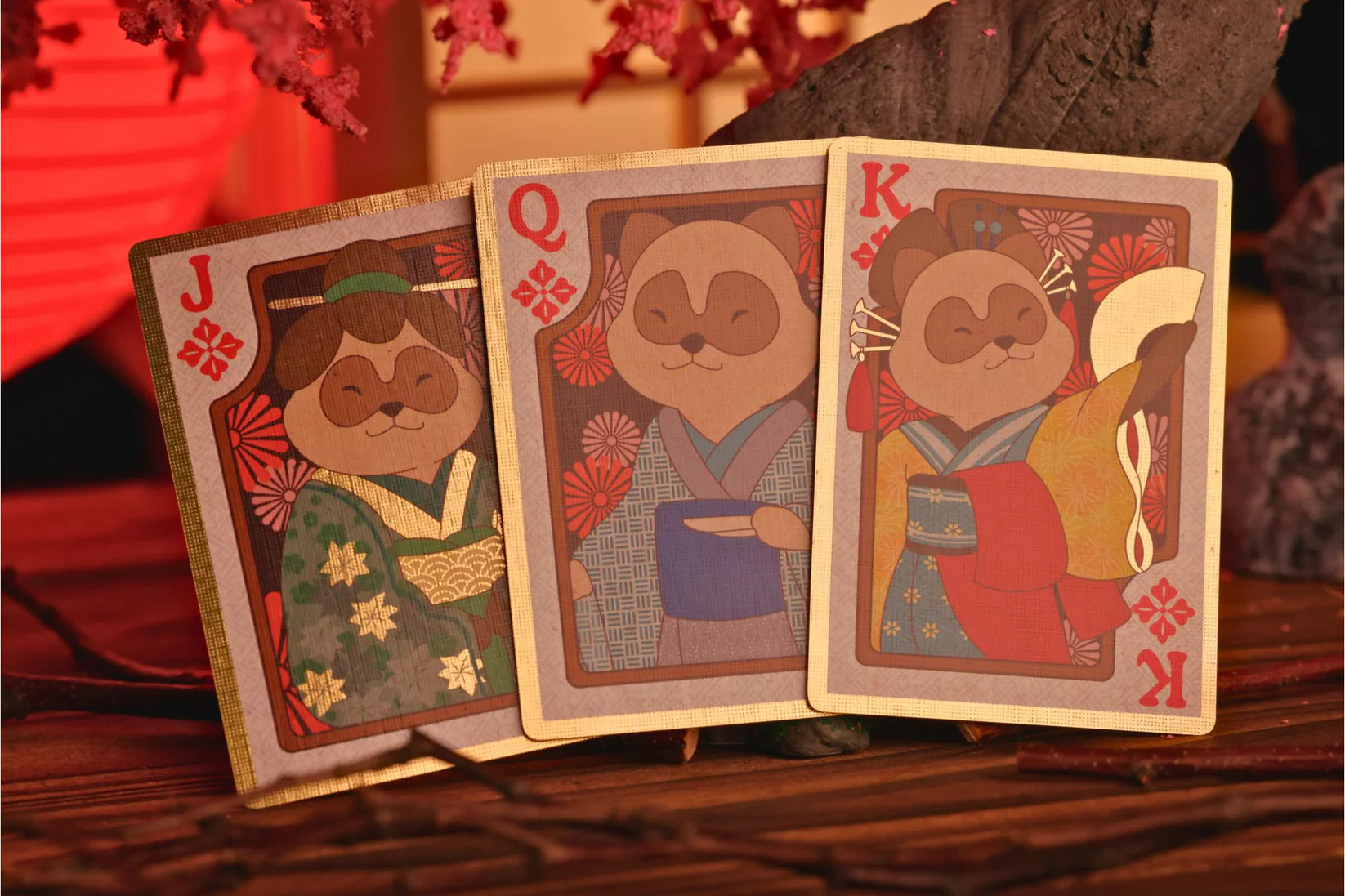 Tanuki Yukaku Playing Cards | Yukaku Tales Edition
