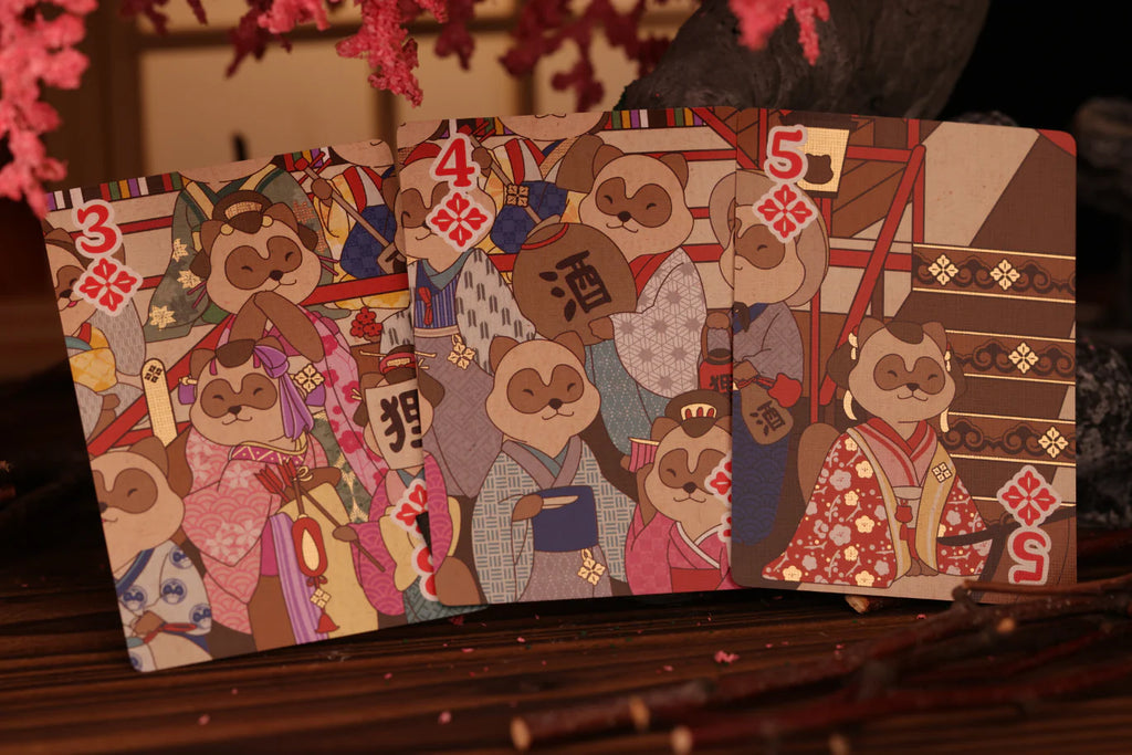 Tanuki Yukaku Playing Cards | Yukaku Tales Edition