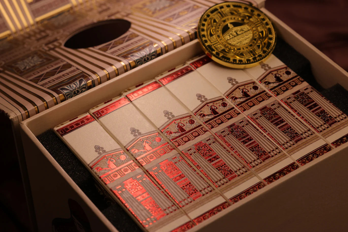 The Temple of Artemis at Ephesus Playing Cards - Half Brick Set
