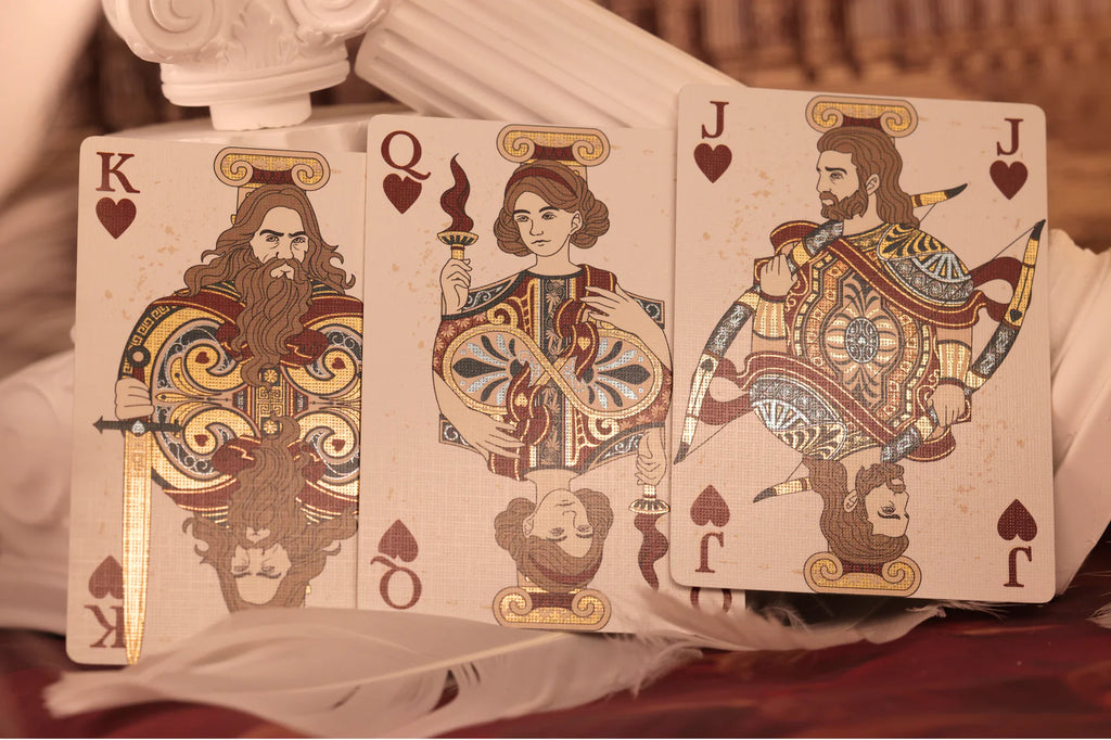 The Temple of Artemis at Ephesus Playing Cards - Half Brick Set