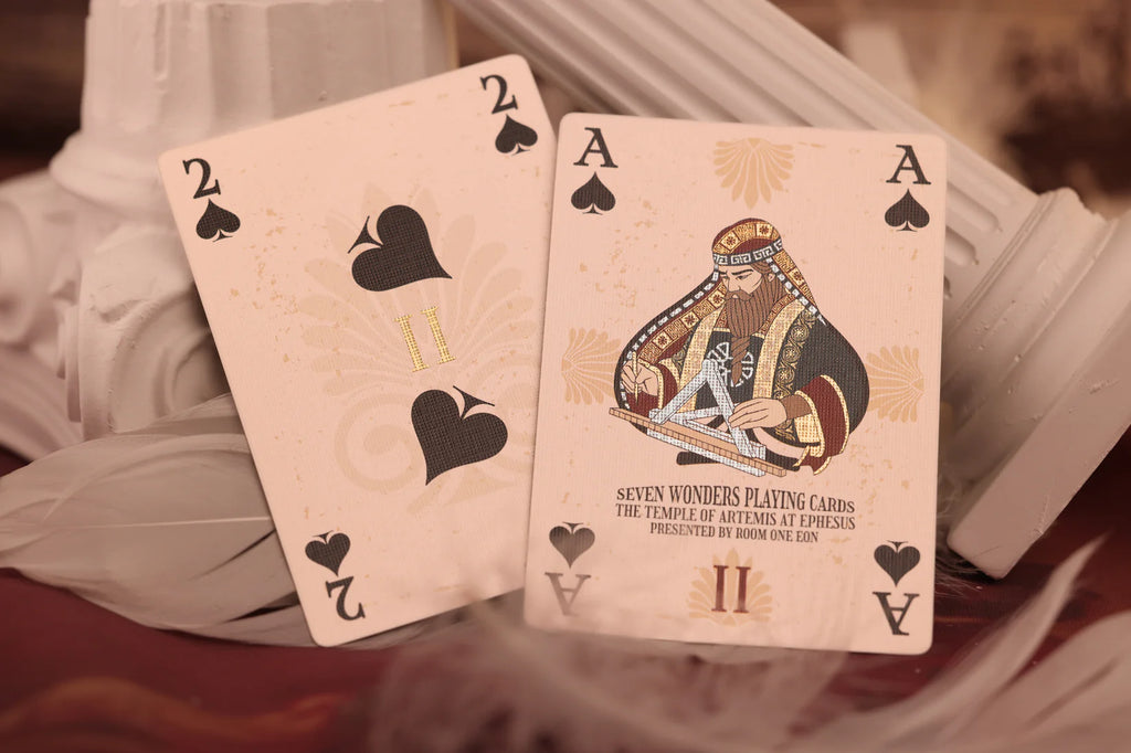 The Temple of Artemis at Ephesus Playing Cards - Half Brick Set