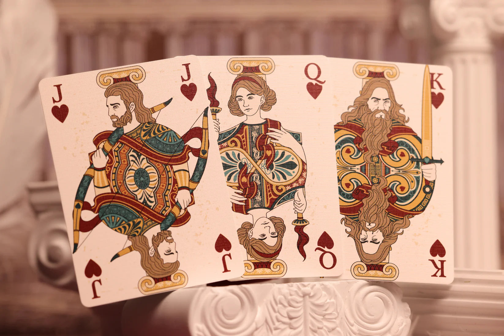 The Temple of Artemis at Ephesus Playing Cards - Half Brick Set