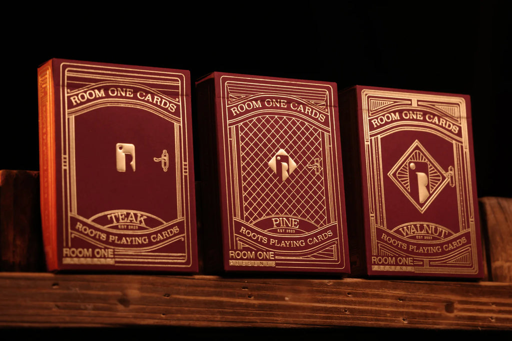 Red Roots Playing Cards - Walnut Edition
