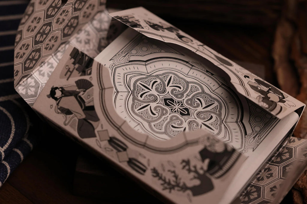 Urashima Tarou Playing Cards | BLACK ORIGAMI Edition