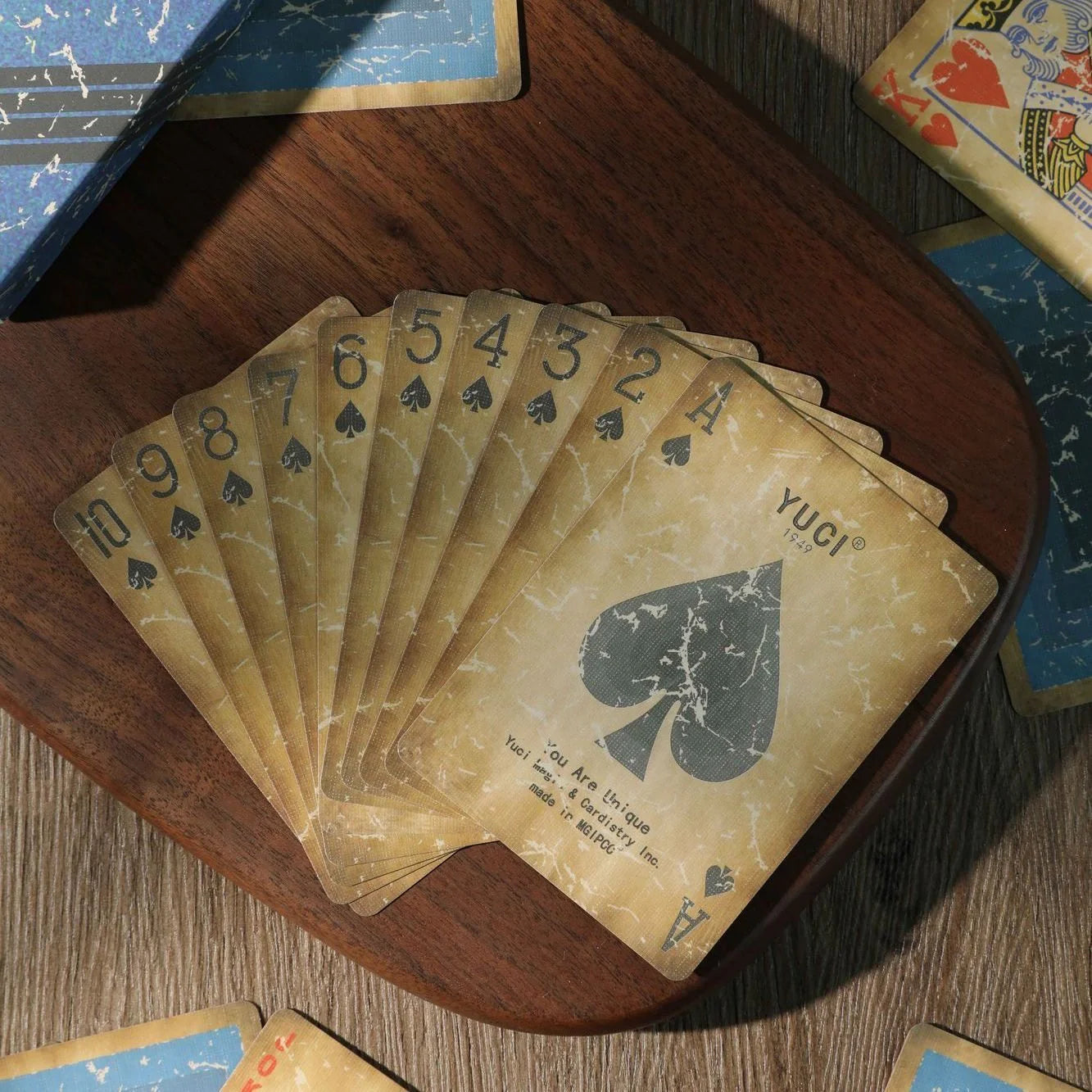 X1 Retro Blue Playing Cards