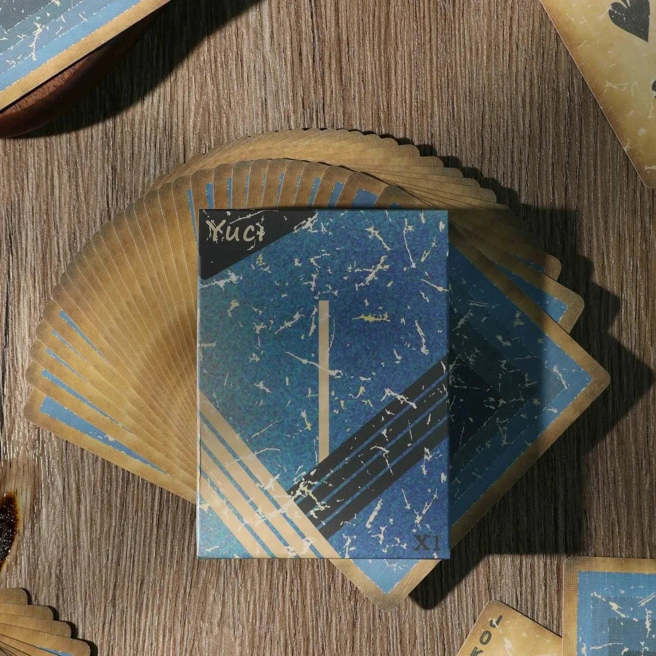 X1 Retro Blue Playing Cards