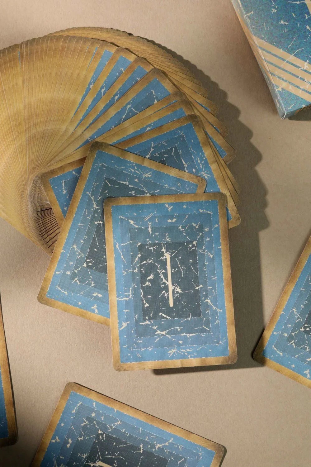 X1 Retro Blue Playing Cards