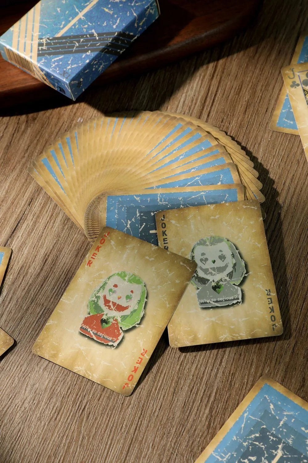 X1 Retro Blue Playing Cards