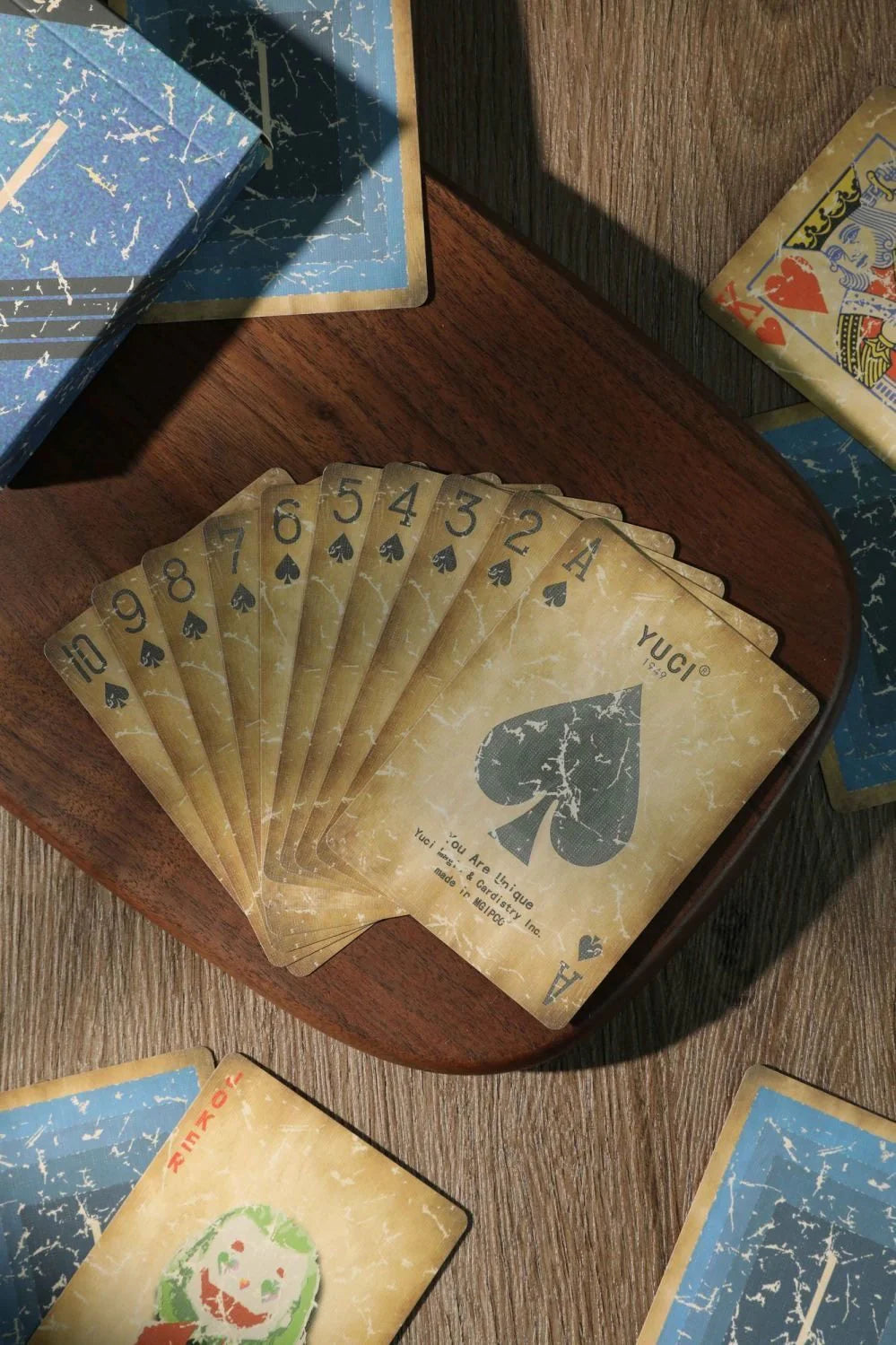 X1 Retro Blue Playing Cards
