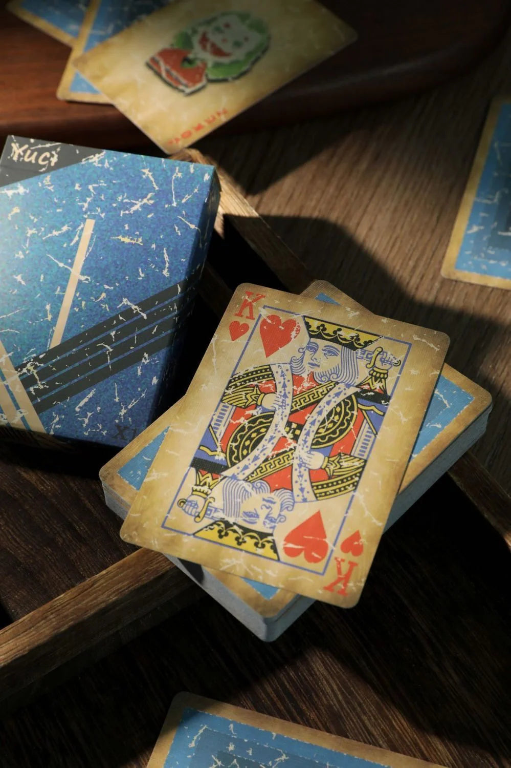 X1 Retro Blue Playing Cards