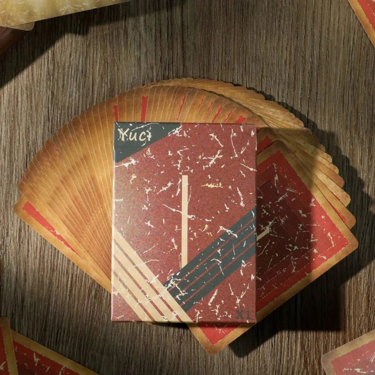 X1 Retro Red Playing Cards
