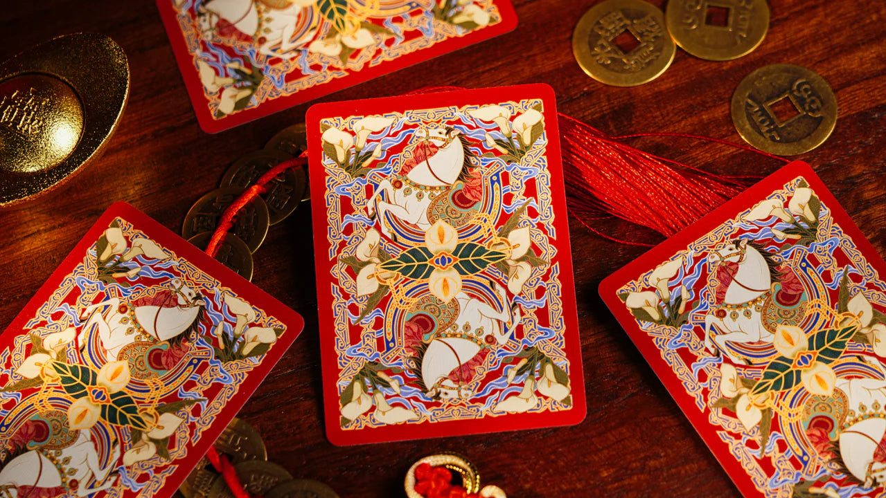 Year of the Horse Playing Cards by TCC Fashion