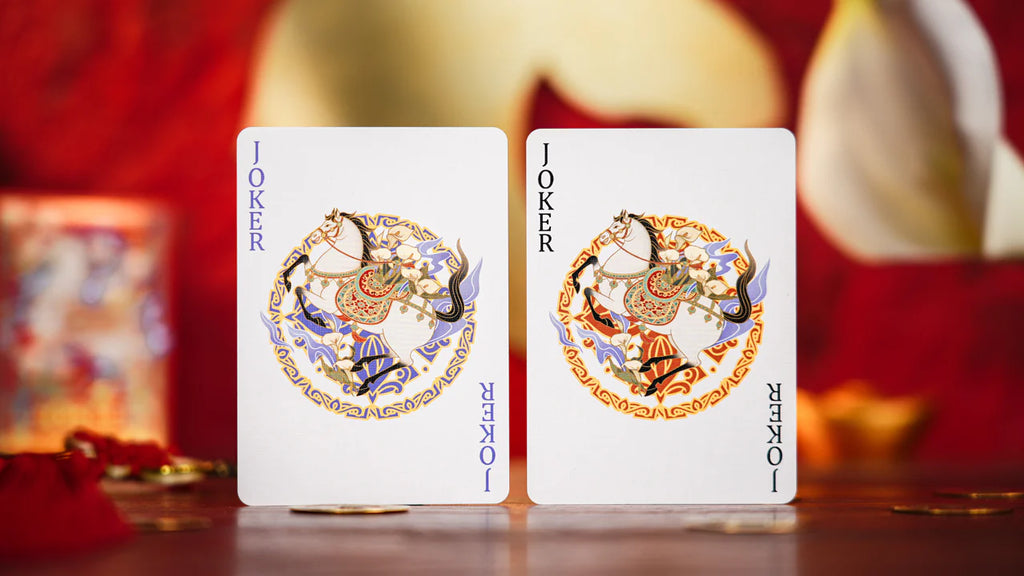 Year of the Horse Playing Cards by TCC Fashion