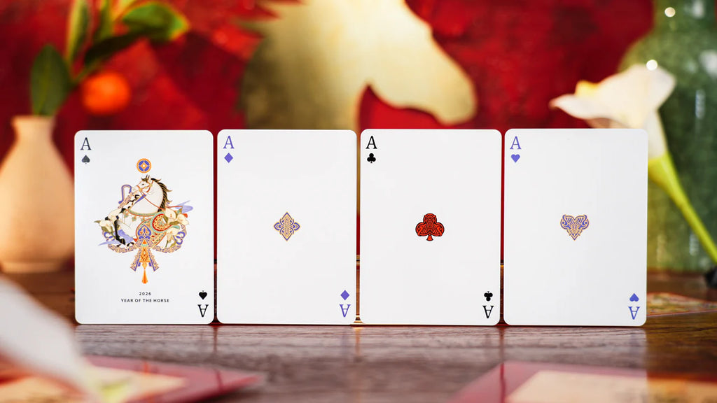 Year of the Horse Playing Cards by TCC Fashion