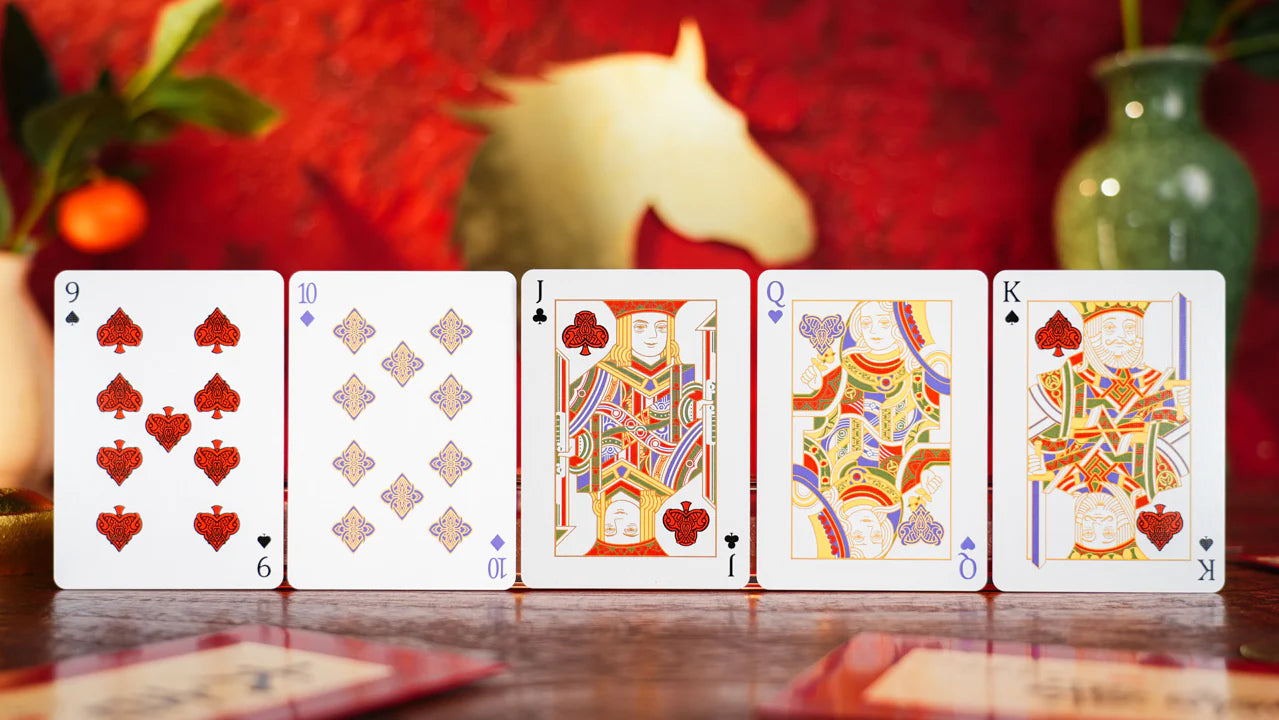 Year of the Horse Playing Cards by TCC Fashion