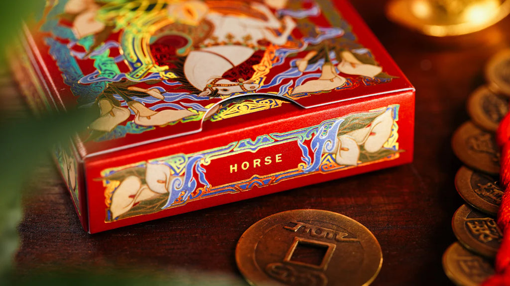 Year of the Horse Playing Cards by TCC Fashion