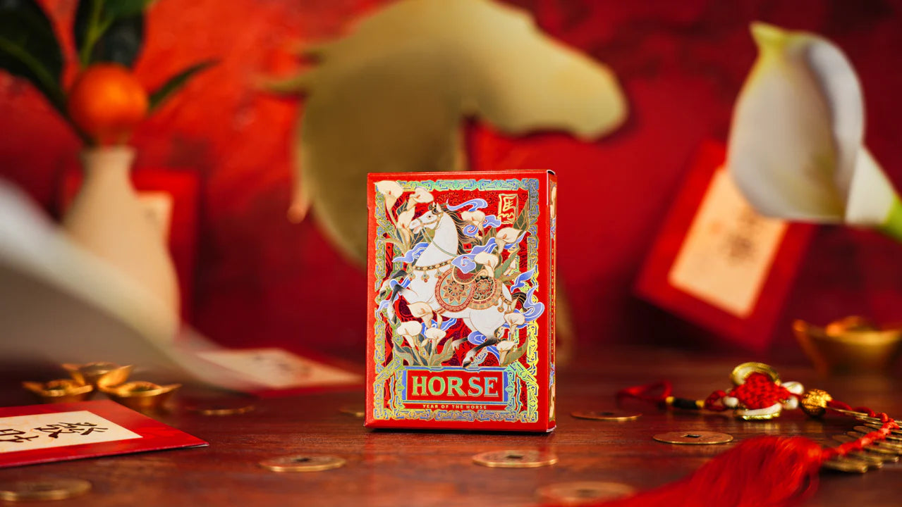 Year of the Horse Playing Cards by TCC Fashion