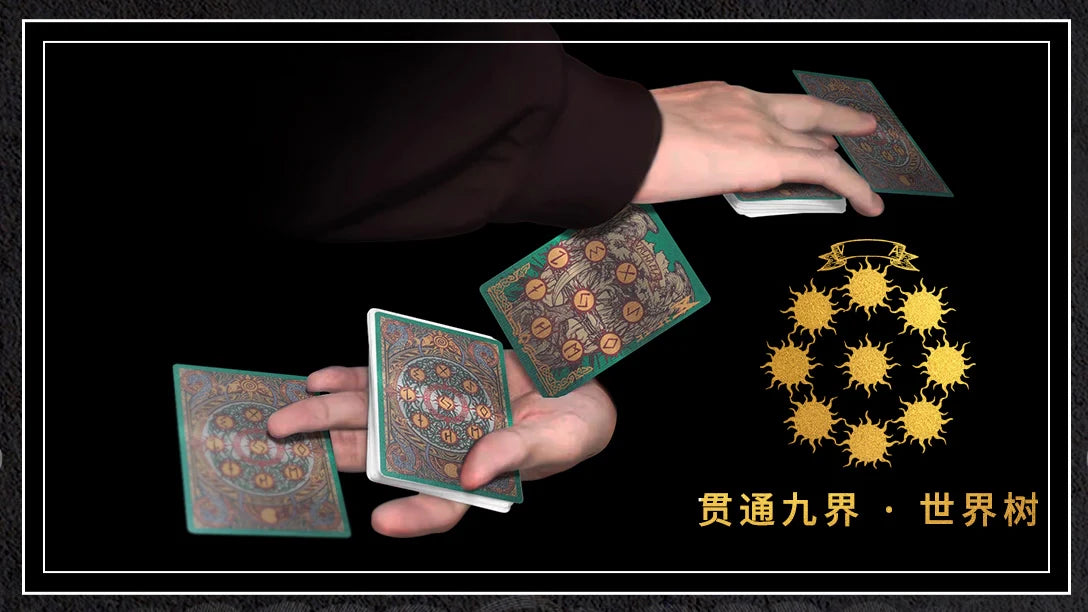The Norse Myths Series Yggdrasil Playing Cards