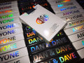 Foil box,Anyone and Dan & Dave, Smoke