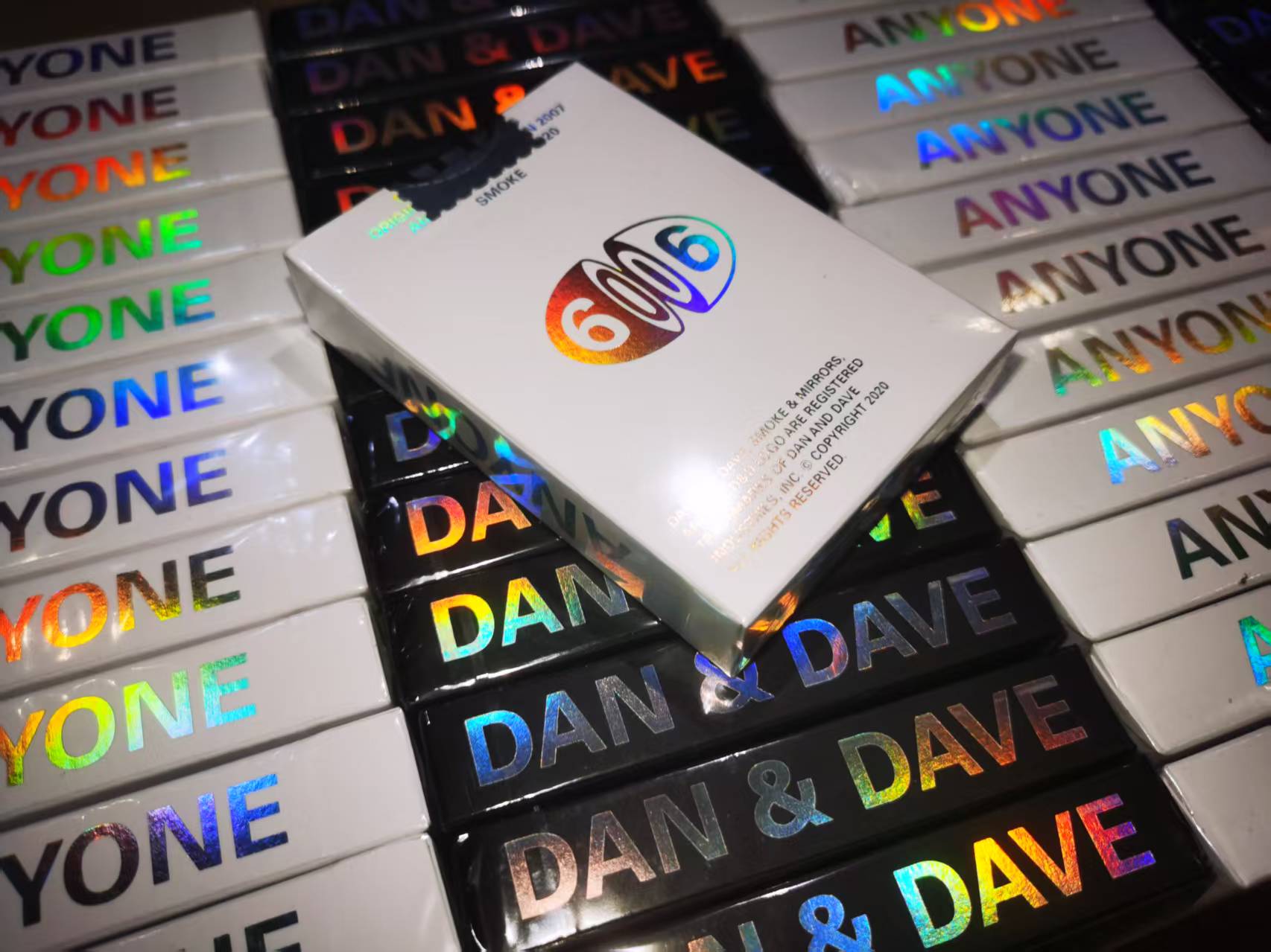 Foil box,Anyone and Dan & Dave, Smoke