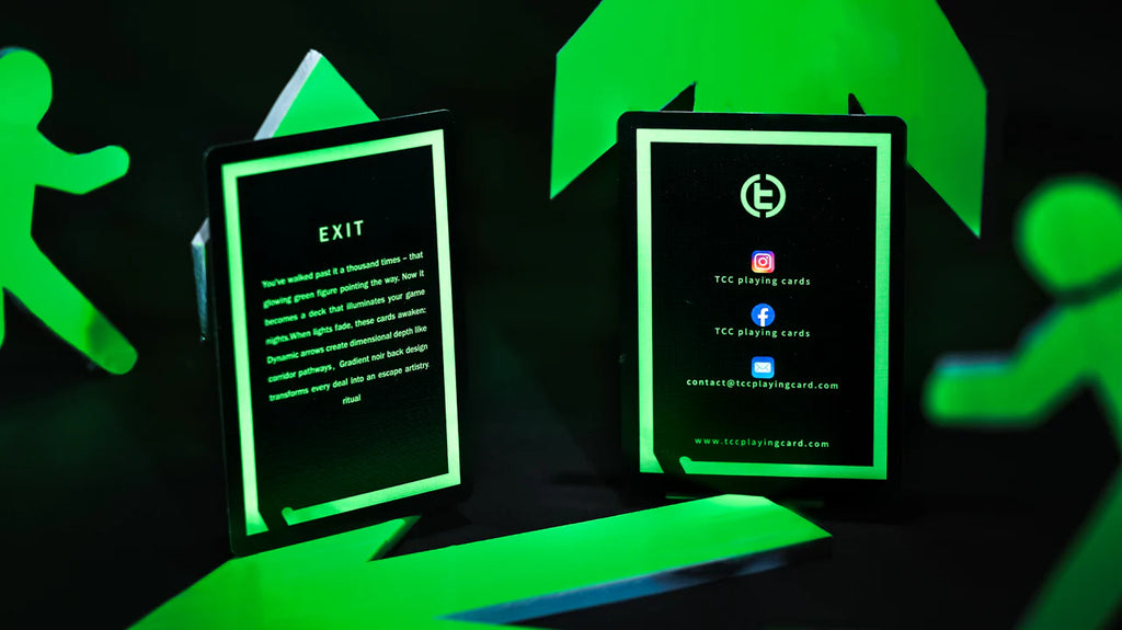 Exit Playing Cards by TCC Fashion