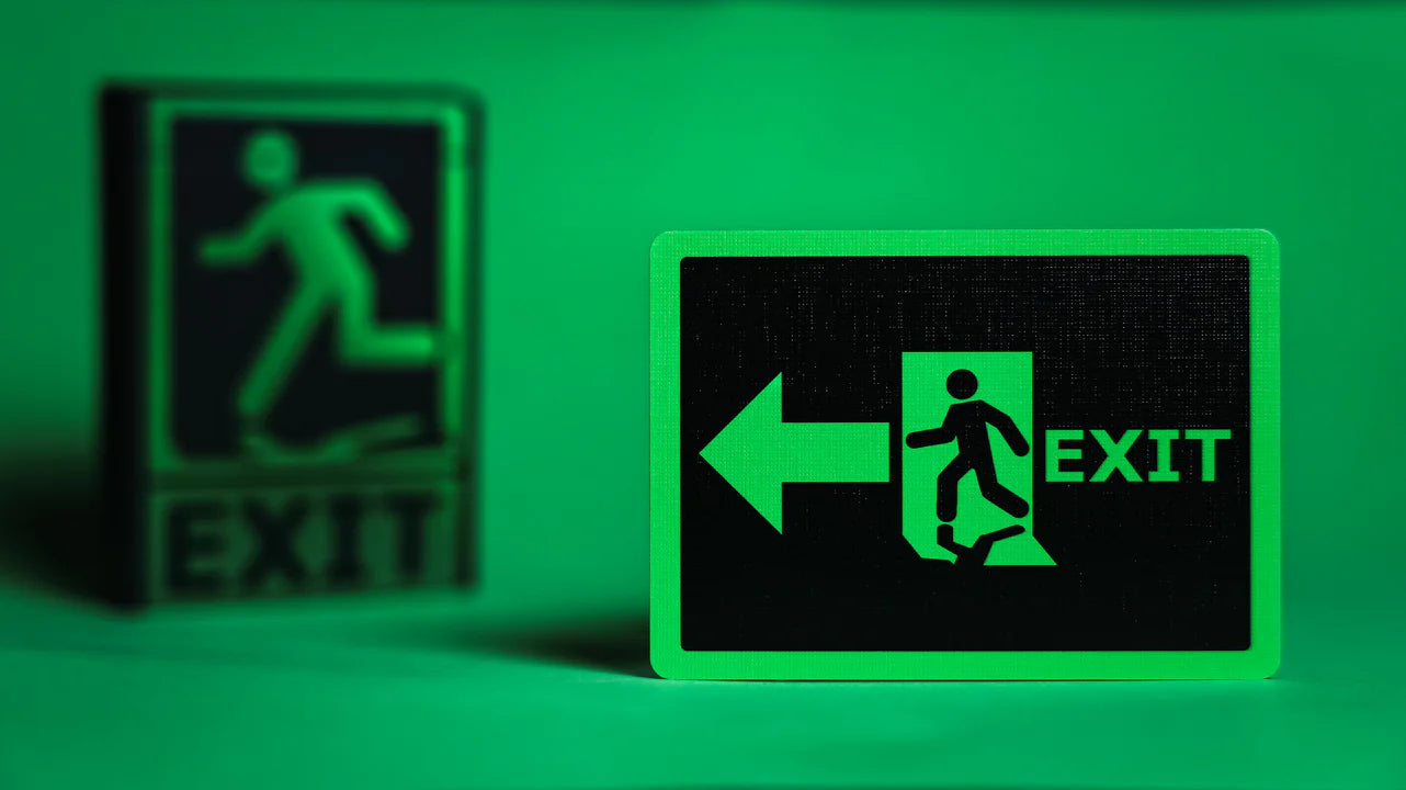 Exit Playing Cards by TCC Fashion