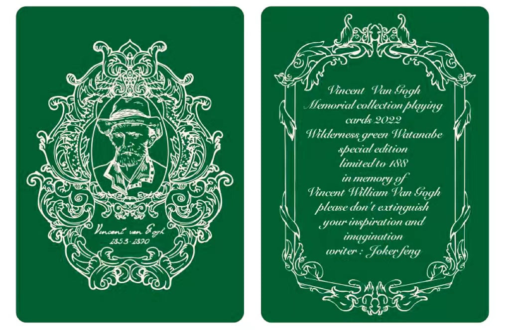In memory of Van Gogh Wild Green limited Edition