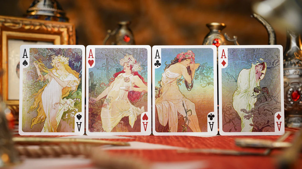 Mucha Playing Cards by 52 MUSÉE- Special Edition