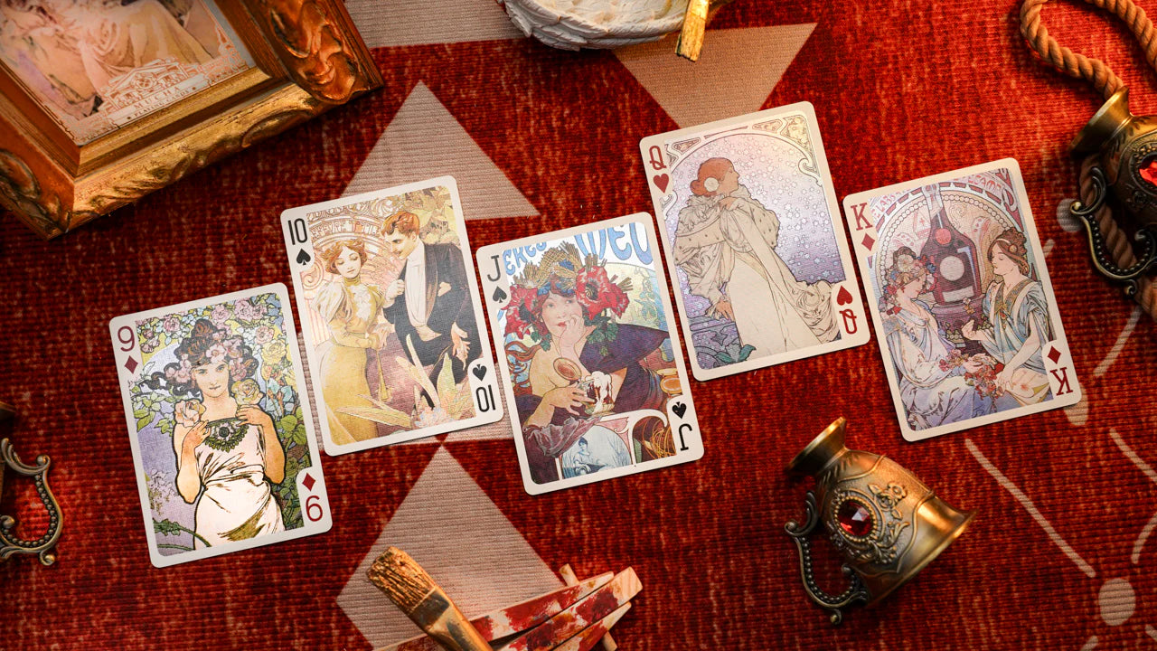 Mucha Playing Cards by 52 MUSÉE- Special Edition