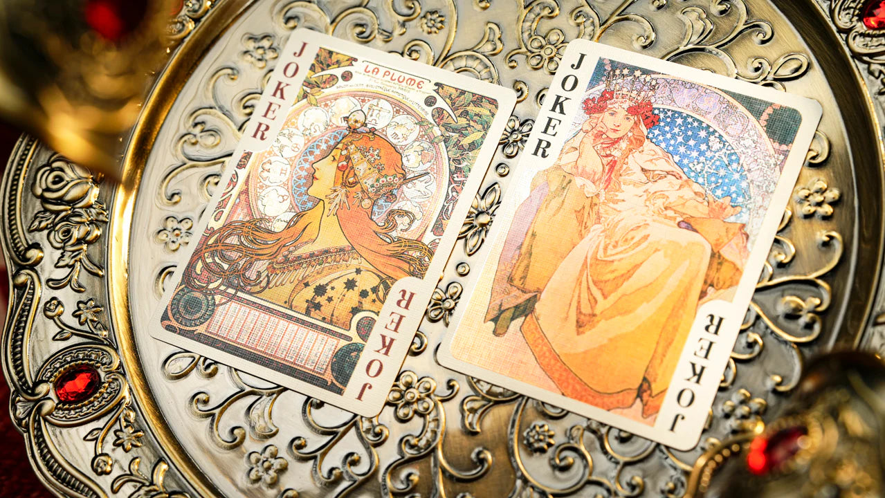 Mucha Playing Cards by 52 MUSÉE-Standard Edition