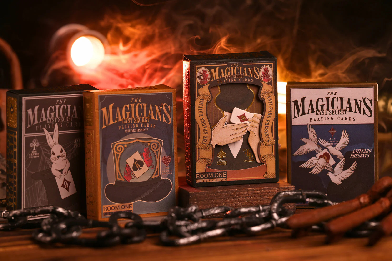 The Magician's Last Secret Playing Cards - Clubs Edition