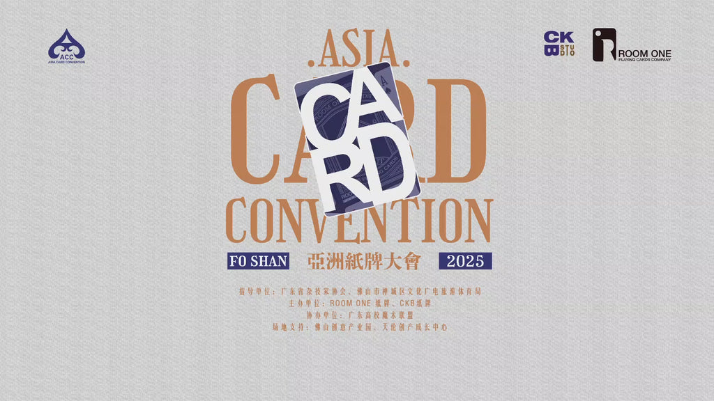 Asia Card Convention 2025 Event Playing Cards - Room One X ACC