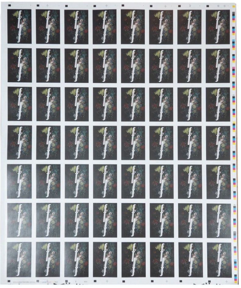 Floral Uncut Sheet