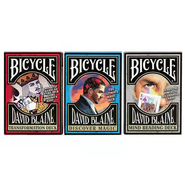 Bicycle David Blaine Trick Decks Set