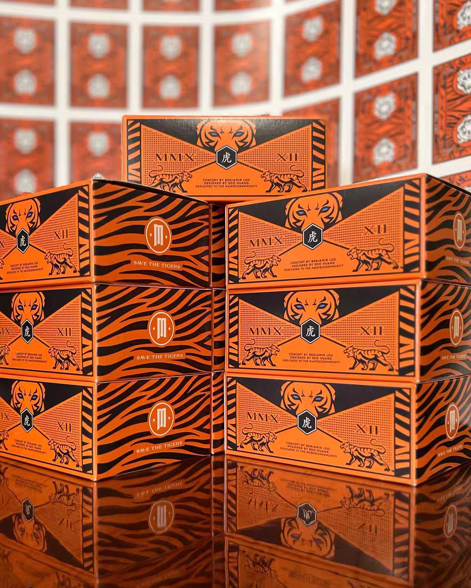 White Tiger Playing Cards