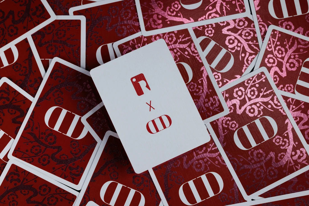 Smoke and Mirrors Playing Cards - Mirror Flower