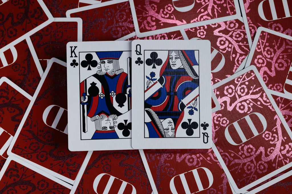 Smoke and Mirrors Playing Cards - Mirror Flower