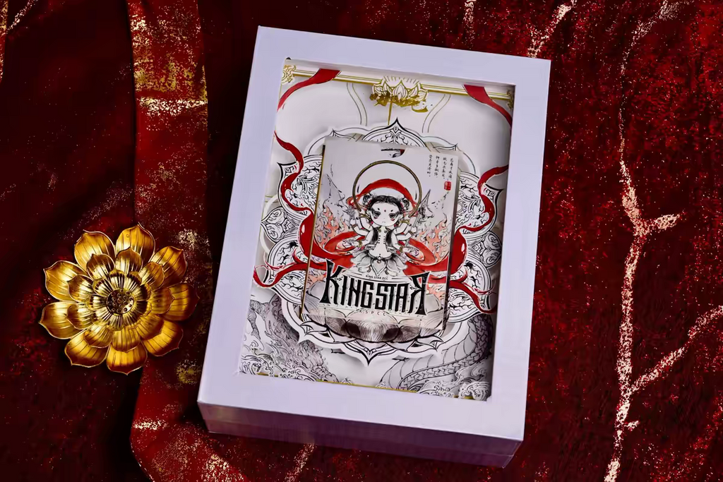 Nezha —— Spirit Pearl Descending Dust Paper Sculpture Box Set