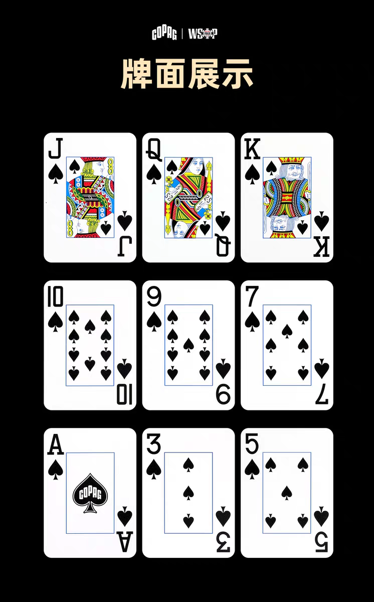 Copag Elite 2-Deck Set - Black & Gold