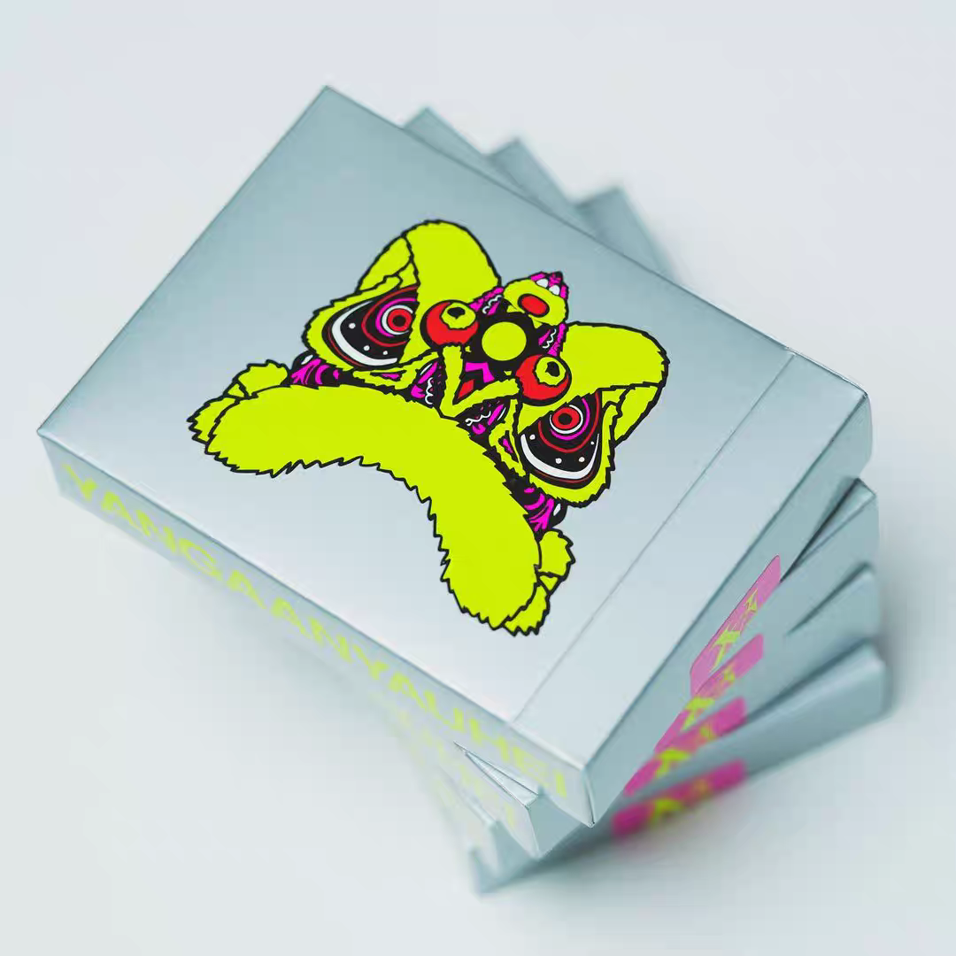 Lion Playing Cards