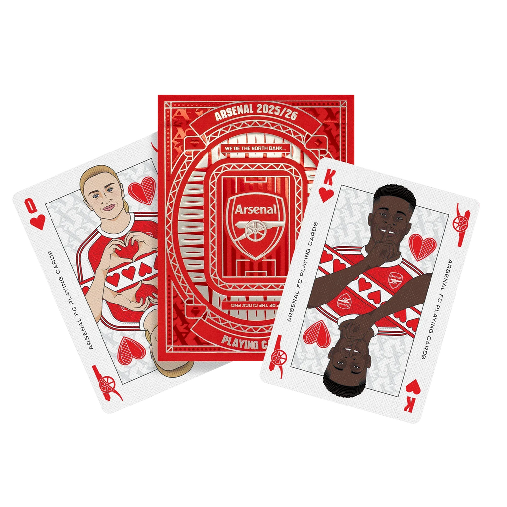 Arsenal 2025/26 Premier League Champion Limited Playing Cards