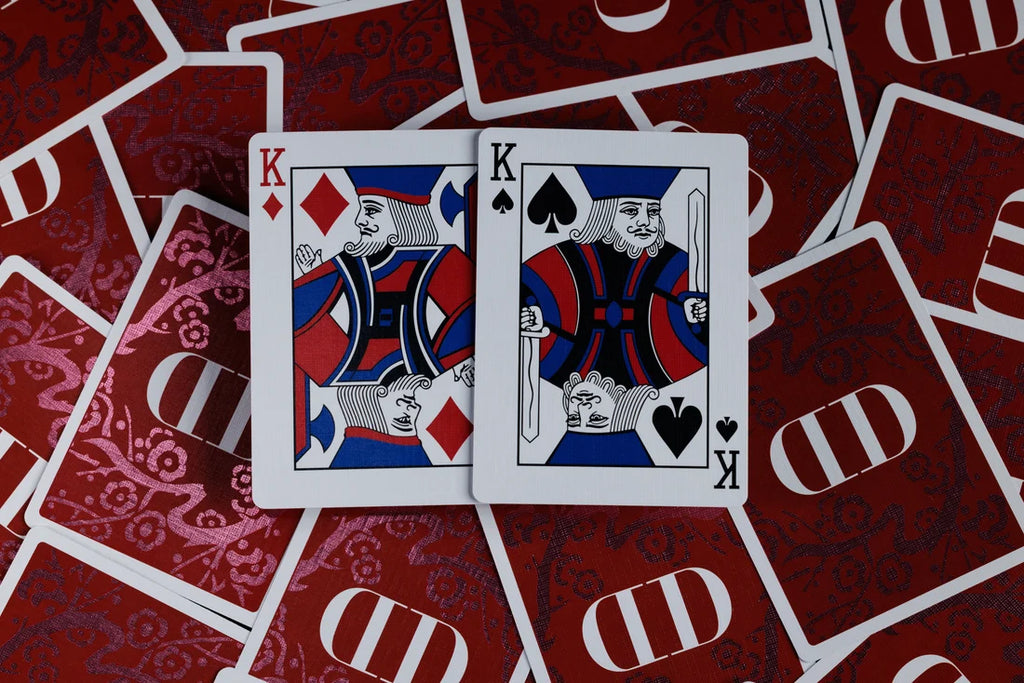 Smoke and Mirrors Playing Cards - Mirror Flower