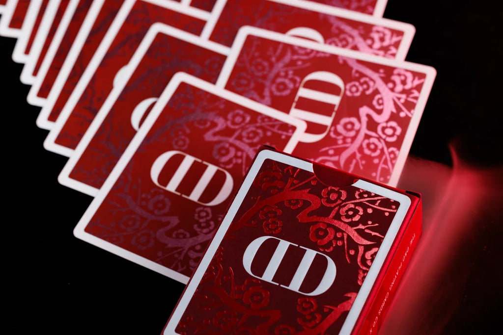 Smoke and Mirrors Playing Cards - Mirror Flower