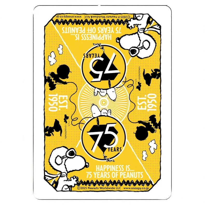 Snoopy 75th  Playing Cards