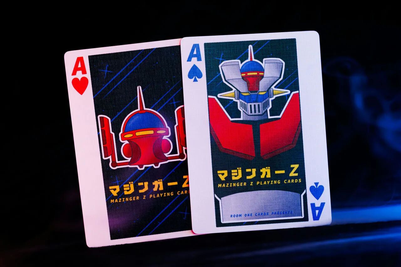 Mazinger Z Playing Cards