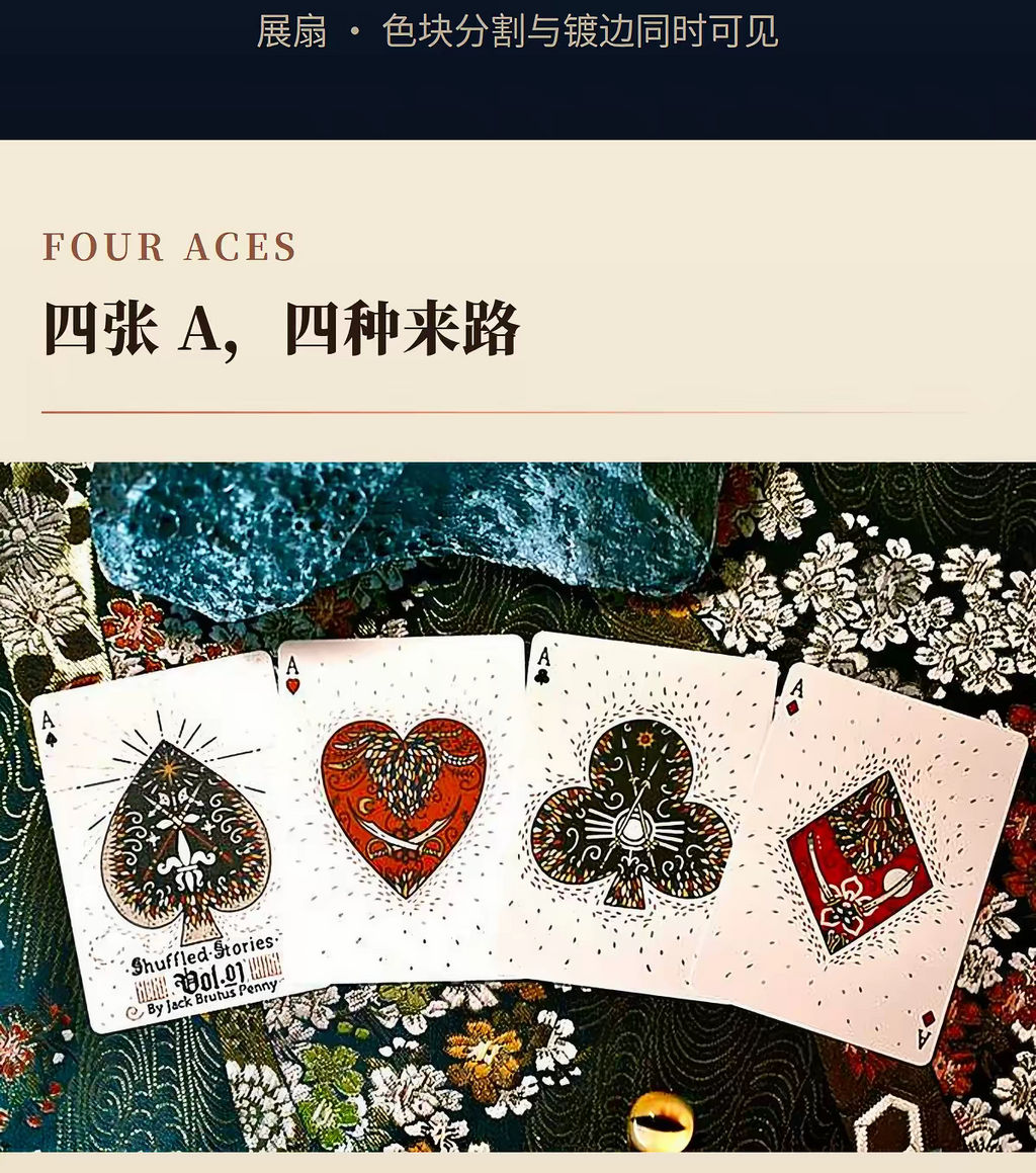 The Dapper Menagerie Cards（Gilded）