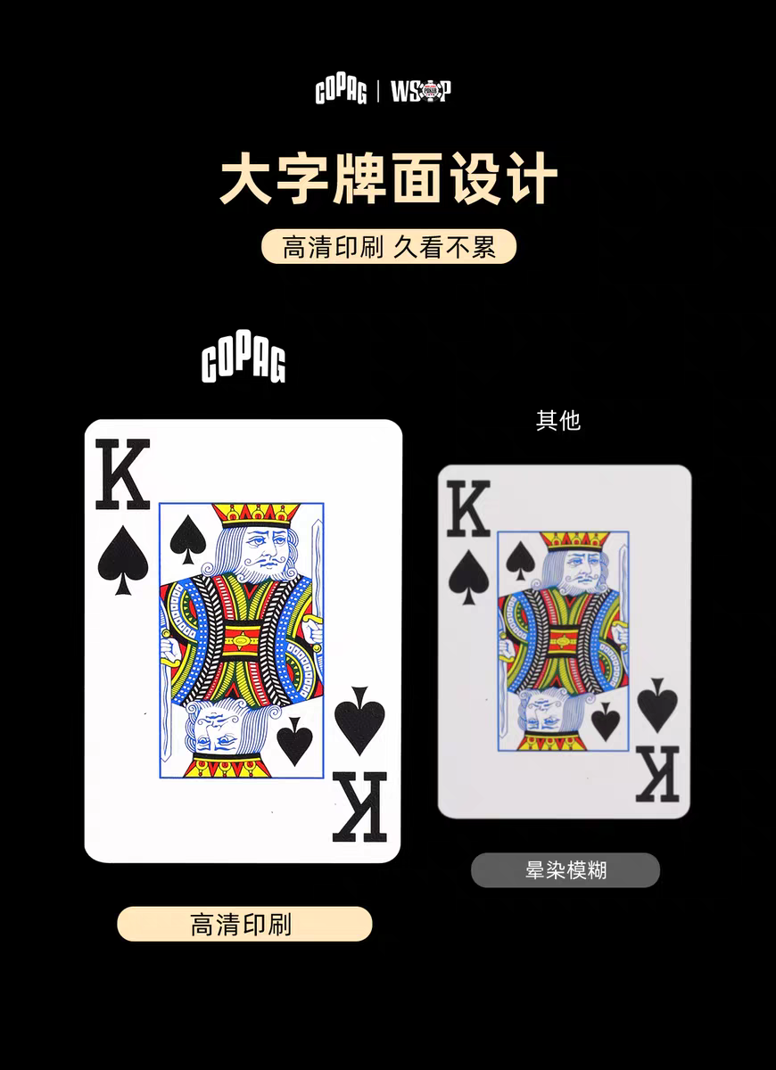 Copag Elite 2-Deck Set - Black & Gold